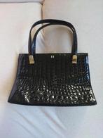 Vintage handtas, Sieraden, Tassen en Uiterlijk, Tassen | Damestassen, Ophalen of Verzenden, Zo goed als nieuw, Zwart, Handtas