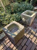 antieke franse arduinenen uitloopstenen, Tuin en Terras, Ophalen, Gebruikt, Gietijzer, Overige typen