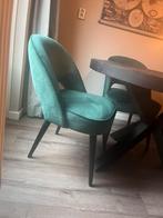 Richmond fluweel stoelen groen luxe, Verzenden, Zo goed als nieuw, Overige kleuren