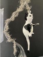 Prachtige grote kerstversiering nostalgische kat, Antiek en Kunst, Ophalen of Verzenden