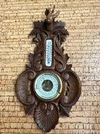 Antiek werkend weerstation barometer Nederlands, Ophalen of Verzenden, Gebruikt