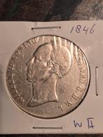 Rijksdaalder Willem ll, 1846 lelie., Ophalen of Verzenden, Koning Willem III, 2½ gulden