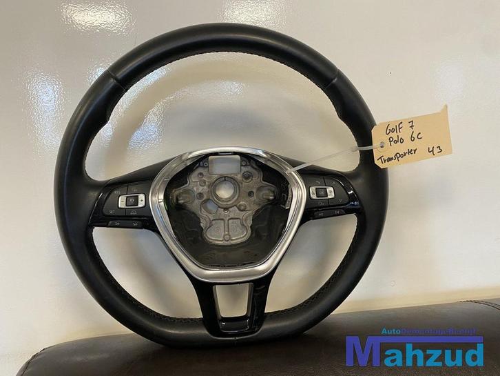 VW POLO 6C GOLF 7 Leer stuur stuurwiel 2012+, Auto-onderdelen, Besturing, Volkswagen, Gebruikt, Ophalen of Verzenden