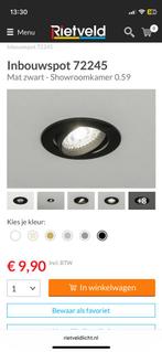 10* Lumidora Inbouwspot 72245 - Nieuw in doos!, Metaal of Aluminium, Nieuw, Ophalen of Verzenden, Led