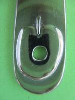 (KB4964) Kinderbestek Rupsje Nooitgenoeg Appel vork, Ophalen of Verzenden, Gebruikt