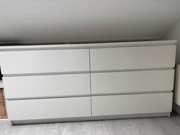 Witte ikea malm kast