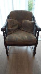 antieke fauteuil eikenhout, Ophalen of Verzenden