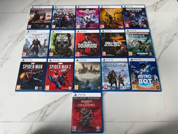 PlayStation 5 Games - Groot aanbod! beschikbaar voor biedingen