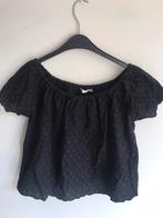 Zwarte off the shoulder blouse van Zara, Maat 38/40 (M), Ophalen of Verzenden, Zo goed als nieuw, Korte mouw