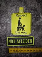 Hulphond patch en label/hanger, Verzenden, Nieuw