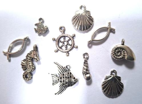 Strand bedelmix: 10 bedeltjes voor € 0,50, Hobby en Vrije tijd, Kralen en Sieraden maken, Nieuw, Ophalen of Verzenden