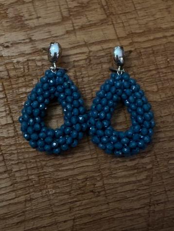 Lott Gioielli oorbellen, jeans blauw beschikbaar voor biedingen