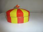 Bolletje trommel rood/geel., Verzamelen, Blikken, Ophalen of Verzenden, Gebruikt, Overige, Bolletje
