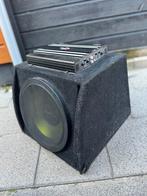 Subwoofer versterker X-Calibur X280.2 – 560W – Goed Werkend, Auto diversen, Autospeakers, Ophalen of Verzenden, Zo goed als nieuw