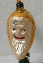 oude Antieke kerstbal Dennenappel Gezicht, Verzenden, Gebruikt