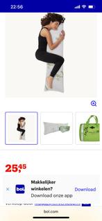 Bamboo Body Pillow - Nieuwstaat!, Eenpersoons, Wit, Nieuw, Ophalen of Verzenden