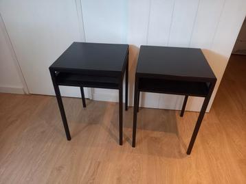 2 Ikea Bijzettafels / Nachtkastjes