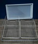 6 x metalen manden / lades Ikea, Ophalen, Gebruikt, Minder dan 100 cm, Metaal