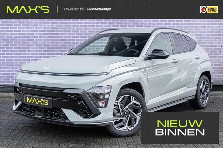 Hyundai Kona 1.6 GDI HEV N Line | Adaptive Cruise Control |, Auto's, Hyundai, Bedrijf, Te koop, Kona, 360° camera, ABS, Achteruitrijcamera
