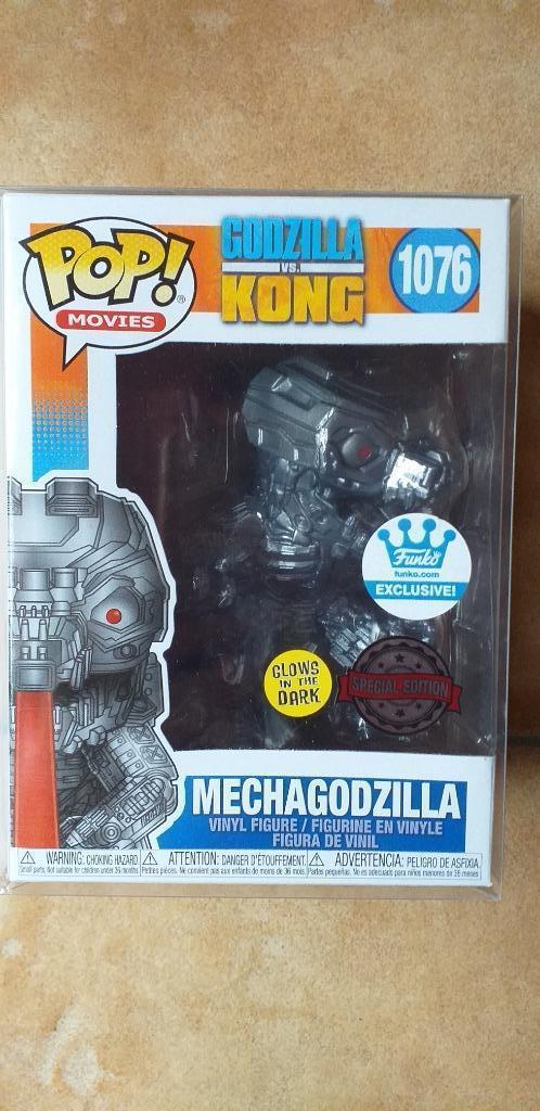 Godzilla funko shop europe exclusive glow mechazilla pop, Verzamelen, Overige Verzamelen, Nieuw, Ophalen of Verzenden