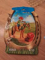 Playmobil Paard met Ruiter en Accessoires 6968 & 6970, Ophalen of Verzenden, Gebruikt, Los playmobil