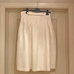Ladress rok tweed stof Maat XL Couture creme, Kleding | Dames, Verzenden, Beige, Maat 42/44 (L), Zo goed als nieuw
