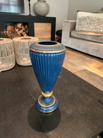 Schitterende antieke vaas blauw geglazuurd, Antiek en Kunst, Antiek | Vazen, Ophalen
