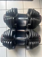 2x verstelbare dumbell 40kg, Ophalen, Zo goed als nieuw, Dumbbell
