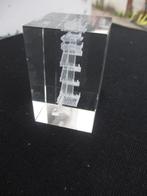 Glazen paperweight Vaals Wilhelmina-toren, Antiek en Kunst, Antiek | Glas en Kristal, Ophalen of Verzenden