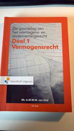 A.M.M.M. van Zeijl - Vermogensrecht, Ophalen of Verzenden, Zo goed als nieuw, A.M.M.M. van Zeijl