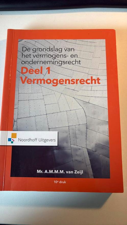 A.M.M.M. van Zeijl - Vermogensrecht, Boeken, Wetenschap, Zo goed als nieuw, Ophalen of Verzenden