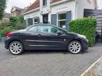 Peugeot 207 1.6 16V CC 88KW 2011 Zwart type Roland Garros, Auto's, Voorwielaandrijving, 15 km/l, Zwart, 4 cilinders