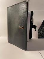 Mulberry Vintage Zwarte Leren Agenda Planner Seniorenformaat, Diversen, Ophalen of Verzenden