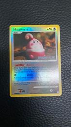 Pokemon diamond pearl stamped happiny lv 8 52/123 reverse, Ophalen of Verzenden, Zo goed als nieuw