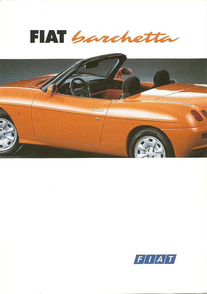 Fiat Barchetta cabriolet Folders, Boeken, Auto's | Folders en Tijdschriften, Zo goed als nieuw, Overige merken, Ophalen of Verzenden