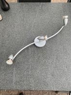 IKEA Plafondlamp 3 spots met lampjes, Ophalen of Verzenden, Zo goed als nieuw, Metaal of Aluminium, Plafondspot of Wandspot