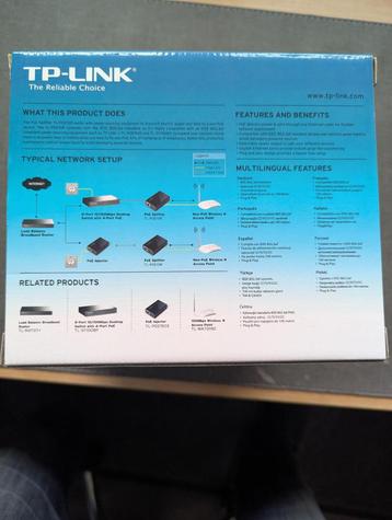 TP-Link TL- POE10R - PoE (3 stuks) beschikbaar voor biedingen