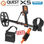 DETECTOR PLAZA Quest X5 - X10 IDmaXX gratis Xpointer twv €99, Overige merken, Meer dan 30 cm, Nieuw, Ophalen of Verzenden