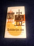 Boek: Schilderijen zien - Casper de Jong., Gelezen, Ophalen of Verzenden, Casper de Jong., Schilder- en Tekenkunst