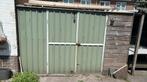 Stalen schuur / fietsenberging 300x250 cm, Tuin en Terras, Tuinhuizen, Ophalen, 250 tot 500 cm, Schuur, Zonder ramen