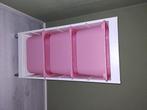 Ikea trofast wit geverft 3 roze bakken, 3 of 4 laden, Ophalen, Gebruikt