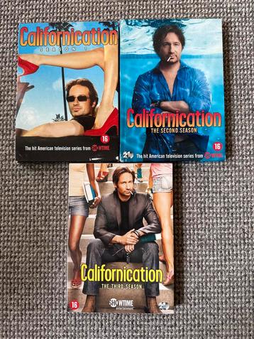 Californication Seizoen 1 t/m 3 DVD Boxset beschikbaar voor biedingen