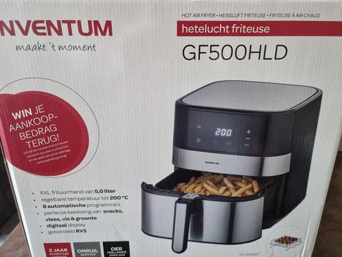 Inventum Airfryer XXL, Witgoed en Apparatuur, Airfryers, Zo goed als nieuw, Airfryer XXL, 1500 gram of meer, Verzenden