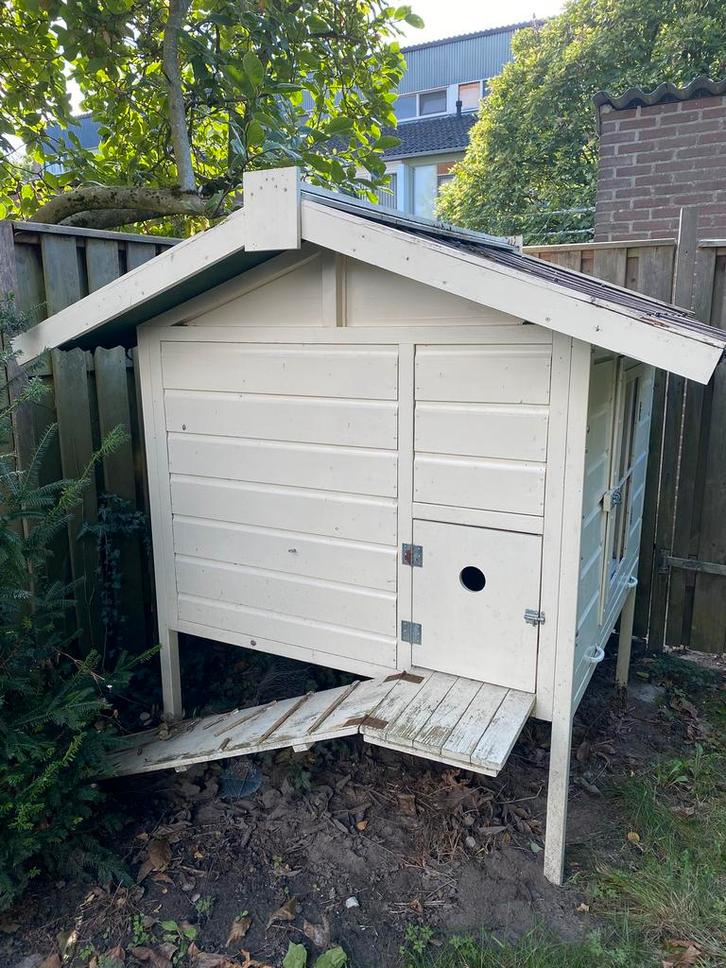 T.e.a.b.: Kippen- of konijnenhok, Dieren en Toebehoren, Pluimvee | Toebehoren, Gebruikt, Kippenhok of Kippenren, Ophalen