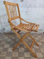 vintage brocante stoel stoeltje opklapbaar inklapbaar, Huis en Inrichting, Stoelen, Ophalen, Gebruikt, Overige kleuren, Vintage design Mid Century jaren 30 40 50 60 70 klapstoel