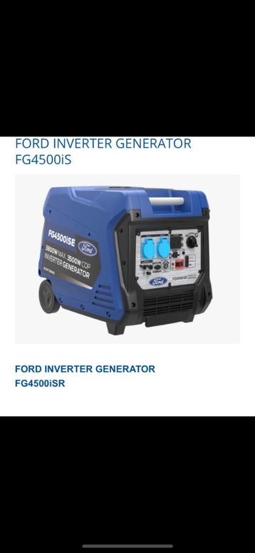 Ford FG4500IS inverter generator
