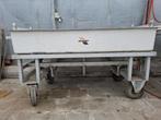 waterbak aluminium onderstel  3 stuks, Ophalen, Kunststof, Gebruikt, 100 cm of meer