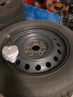 Winterbanden met stalen velgen, Auto-onderdelen, Gebruikt, Banden en Velgen, Personenwagen, Winterbanden