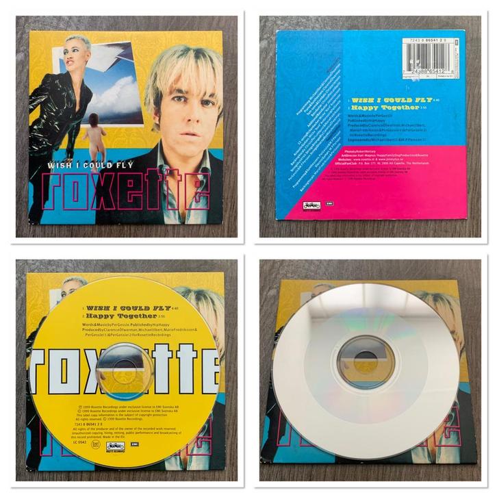 Roxette: Wish I Could Fly, Cd's en Dvd's, Cd Singles, Ophalen of Verzenden