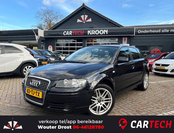 Audi A3 Sportback 1.6 FSI Attraction, Auto's, Audi, Bedrijf, Te koop, A3, ABS, Airbags, Airconditioning, Centrale vergrendeling